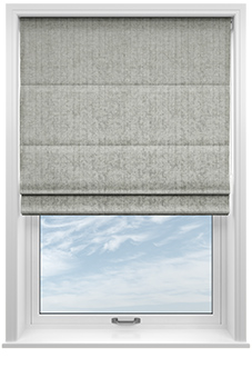 Teine, White Opal - Twist&Fit Roman Blind